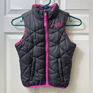The North Face Puffer Vest Girls Size 5